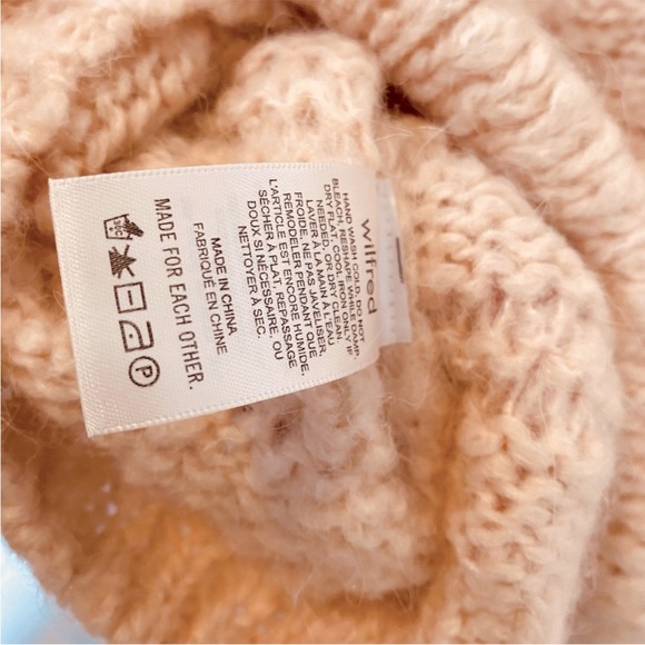 WILFRED Alpaca wool sweater NWOT - Picture 3 of 6